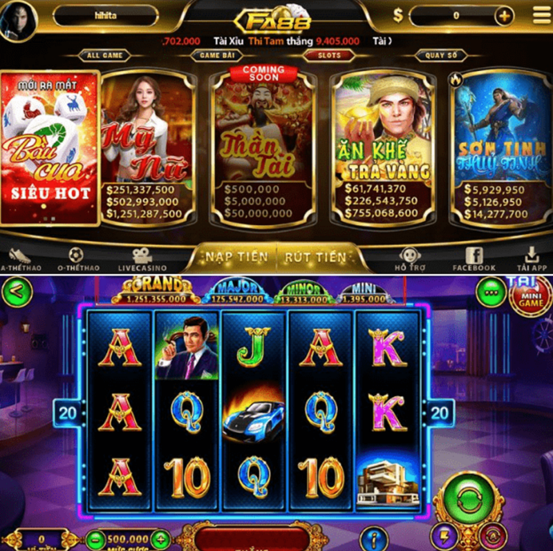 Nhà cái Fa88 cung cấp tất cả các game bài hấp dẫn nhất thị trường