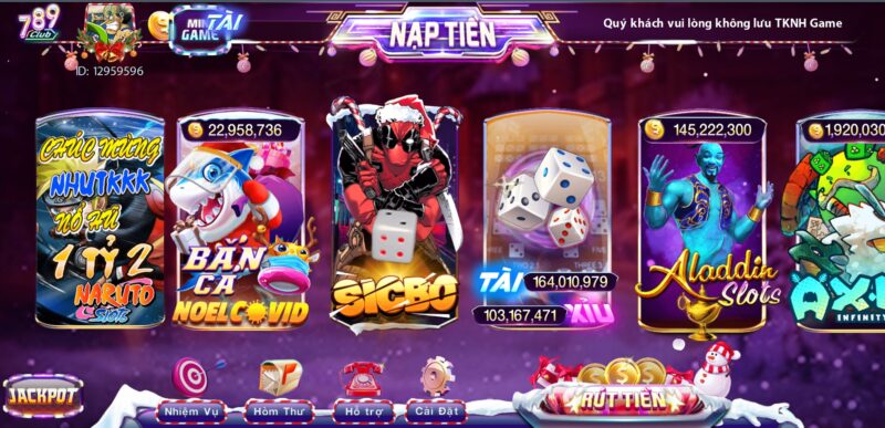 Cổng game bài online 789club