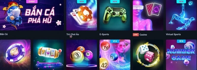 Fabet tung ra đa dạng game chơi cho bạn lựa chọn