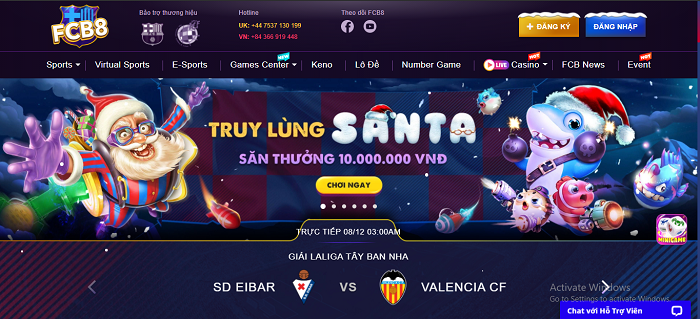 Giới thiệu nhà cái cá cược FCB8