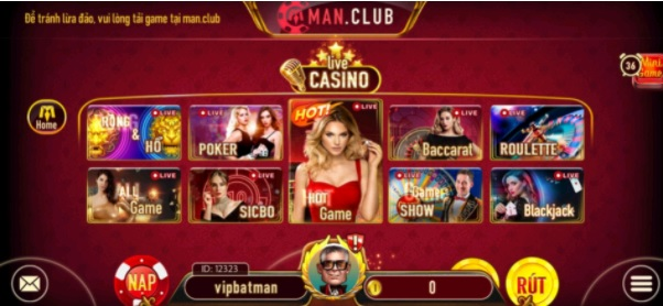 Các thể loại game bài đổi thưởng vô cùng hấp dẫn đang chờ anh em tại nhà cái Manclub