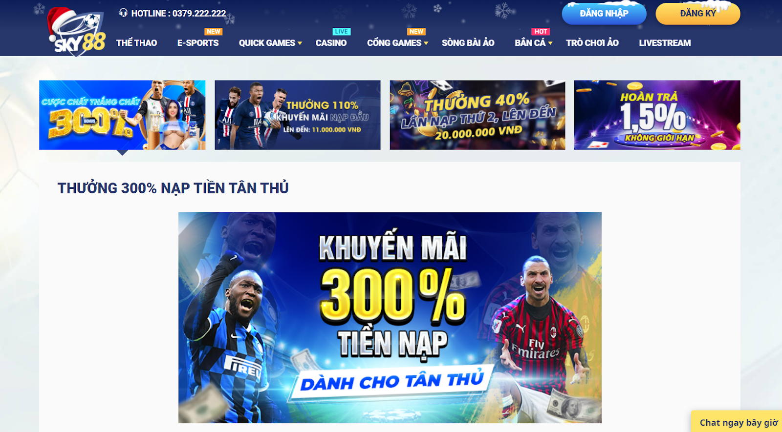 Khuyến mãi 300%