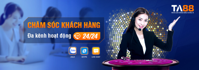 TA88 hỗ trợ người chơi 24/24