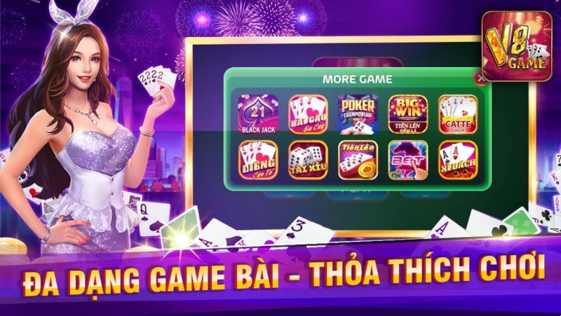 Nhà cái mang đến người chơi đa dạng game bài khác nhau