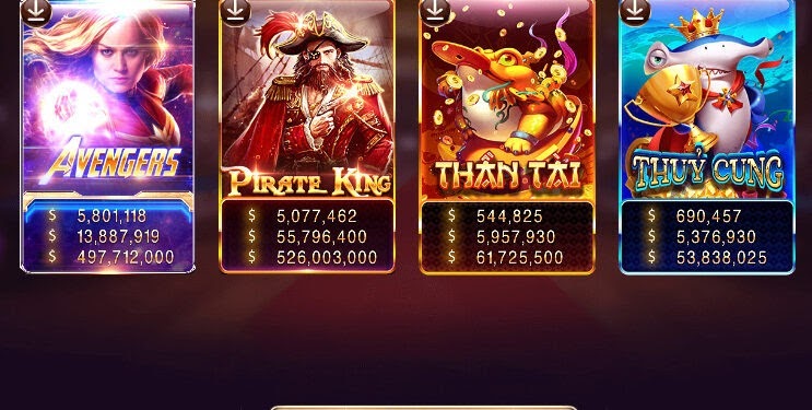 Slot games độc đáo
