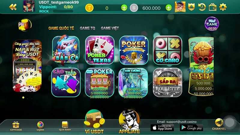 USDT Casino Những sản phẩm cá cược online tại nhà cái USTD Casino