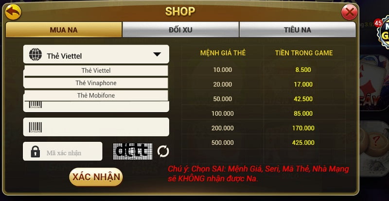 NagaVIP Nạp và rút tiền tại nhà cái