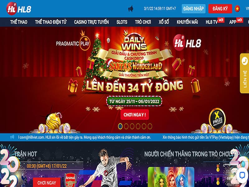 Tổng quan về nhà cái HL8